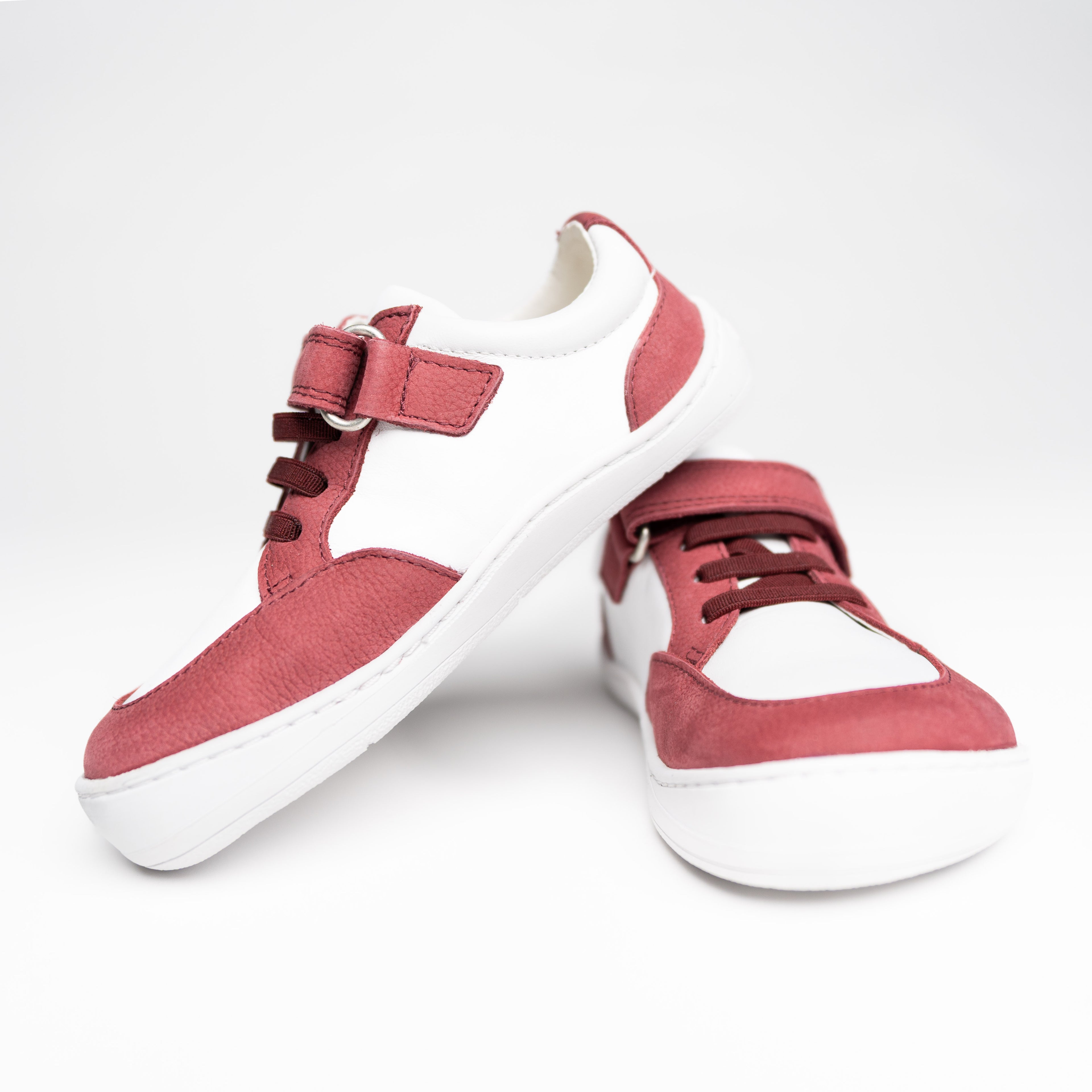 sneaker-børnesko-hvide-rosa-barfodssko