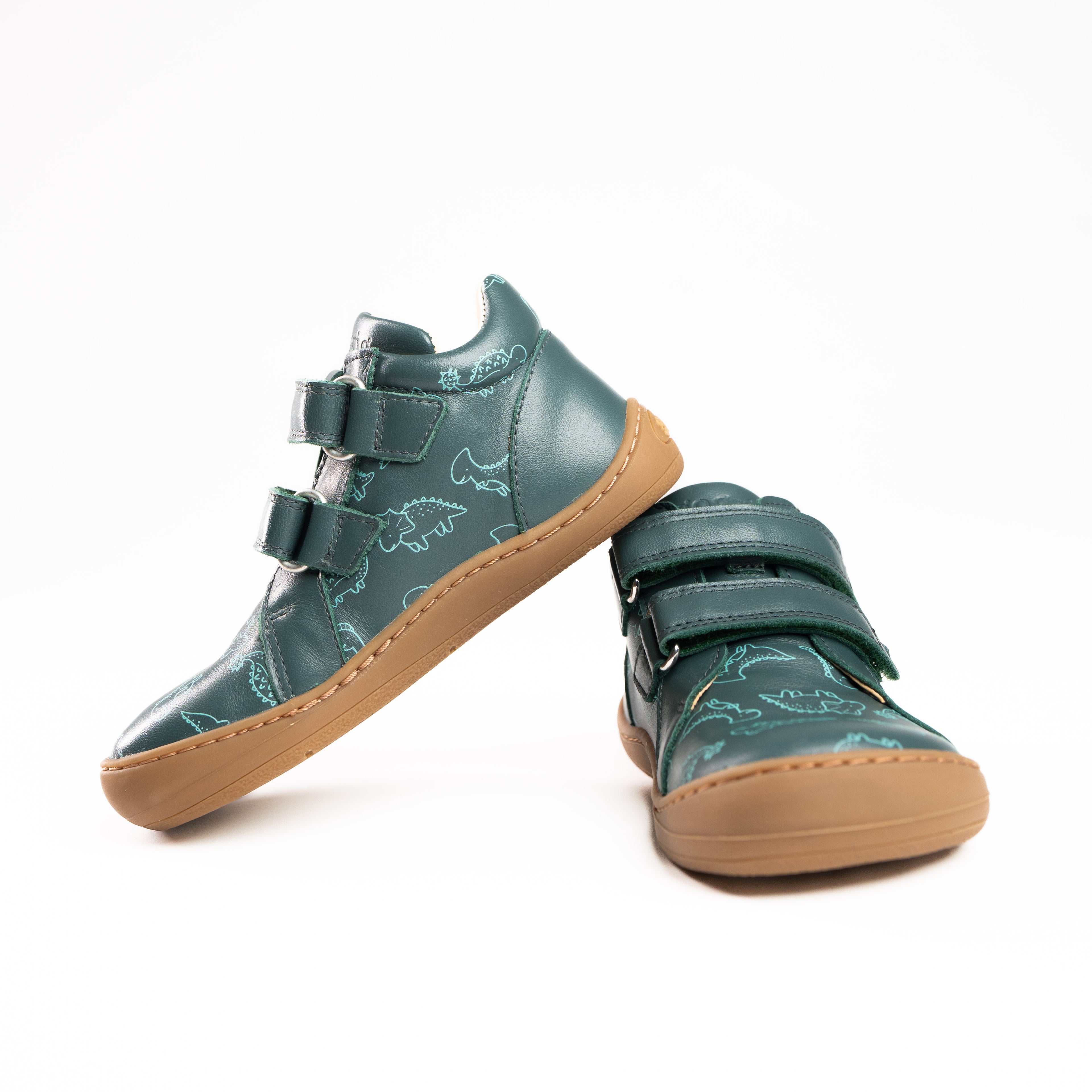 Dino-green-overgangssko-barfodssko