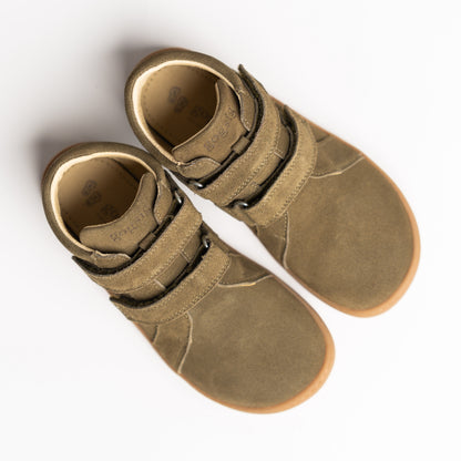 Barfodssko-til-børn-dusty-forest-overgangssko-børnesko-grøn